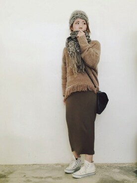 MISAさん（レディース・160cm）の冬コーディネート