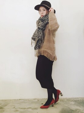 MISAさん（レディース・160cm）の冬コーディネート