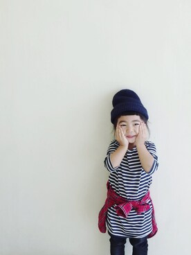 MISAさん（キッズ・90cm）の冬コーディネート