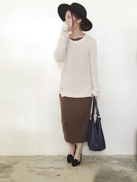 MISAさん（レディース・160cm）の冬コーディネート