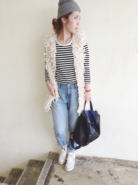 MISAさん（レディース・160cm）の春コーディネート