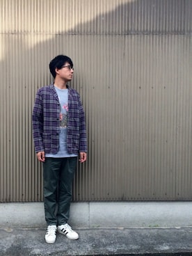 「SASQUATCHfabrix.（サスクワァッチファブリックス）のアイテム」を使った、Nさん（メンズ・178cm）の春コーディネート