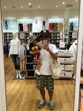 MA−KUNさん（メンズ・168cm）の夏コーディネート