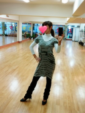 「ARCHI（アーキ）のアイテム（ワンピース/ドレス）」を使った、おちょさん（レディース・164cm）の秋コーディネート