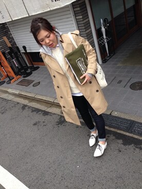 ma_chanさん（レディース・153cm）の冬コーディネート