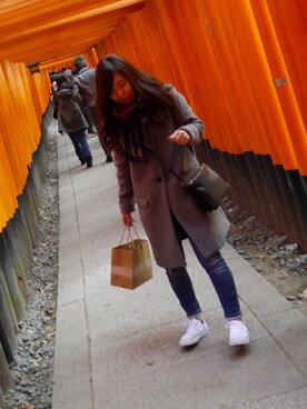 ma_chanさん（レディース・153cm）の冬コーディネート