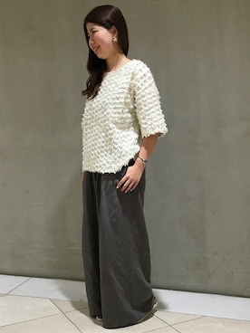 JOURNAL STANDARD Lady's 難波店スタッフCさん（レディース・156cm）の夏コーディネート