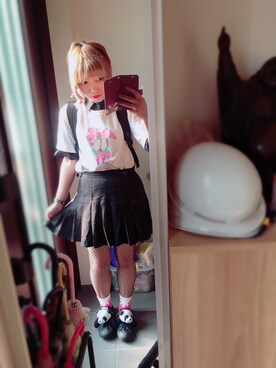 「感覚ピエロ」｜もよさん（レディース・156cm）の夏コーディネート