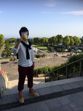 よしひと。さん（メンズ・175cm）の春コーディネート