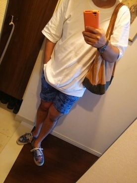 「L.L.Beanトート」｜Jigenさん（メンズ・168cm）の夏コーディネート