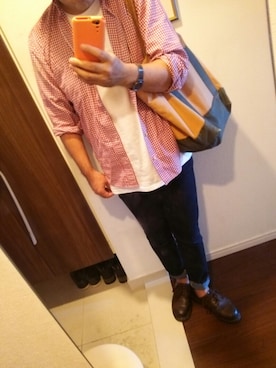 「L.L.Beanトート」｜Jigenさん（メンズ・168cm）の秋コーディネート
