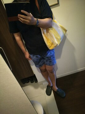 「BOYCOTT（ボイコット）のアイテム（バッグ）」を使った、Jigenさん（メンズ・168cm）の秋コーディネート