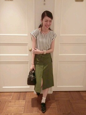 店長さん(レディース・166cm)の夏コーディネート