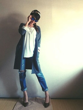 ena... ◡̈ ⋆♬*さん（レディース・167cm）の春コーディネート