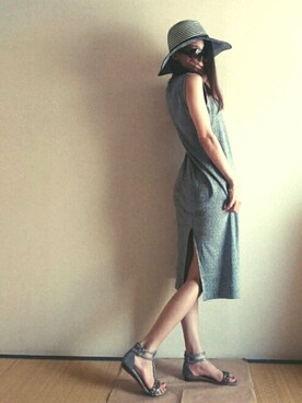 ena... ◡̈ ⋆♬*さん（レディース・167cm）の夏コーディネート