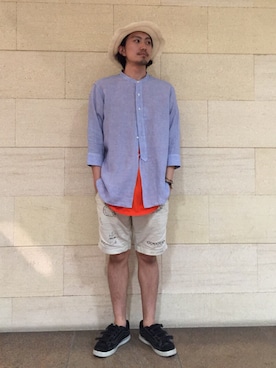 どき しょうたさん（メンズ・180cm）の夏コーディネート