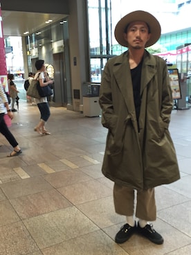 「70's」｜「アイテム（その他アウター）」を使った、どき しょうたさん（メンズ・180cm）の夏コーディネート