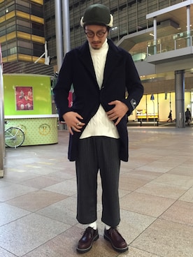 どき しょうたさん（メンズ・180cm）の秋コーディネート