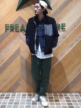 「orslow」｜「アイテム（その他アウター）」を使った、どき しょうたさん（メンズ・180cm）の秋コーディネート