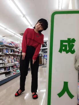 「chambre de charme（シャンブルドゥシャーム）のアイテム（レッグウェア）」を使った、ジーさんさん（レディース・161cm）の秋コーディネート