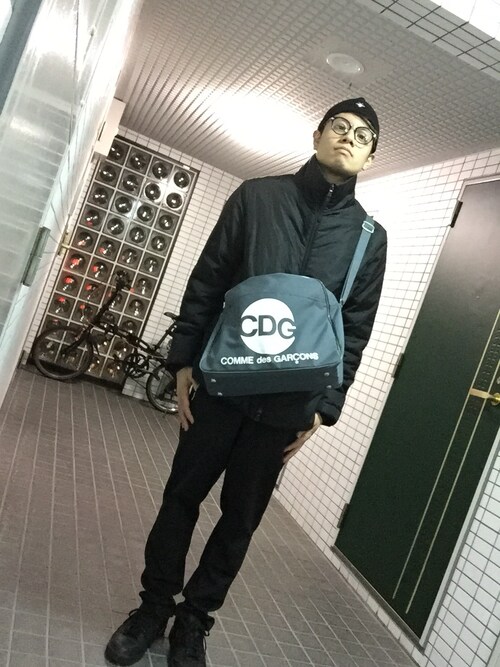 日本店舗 CDG コムデギャルソン ショルダーバッグ エアライン - バッグ