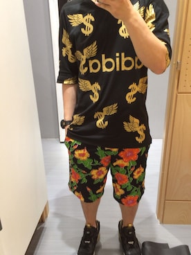 「adidas Originals by JEREMY SCOTT」｜「アイテム（アナログ腕時計）」を使った、まめちちさん（メンズ・170cm）の夏コーディネート