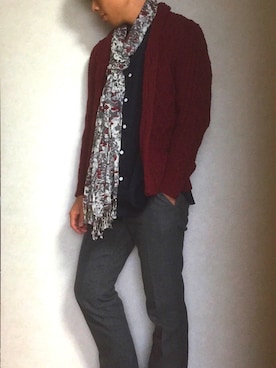 「HARE（ハレ）のアイテム（ソックス/靴下）」を使った、N.Nさん（メンズ・168cm）の秋コーディネート