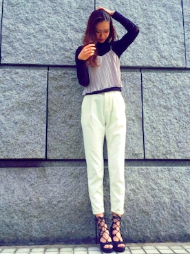 ももさん（レディース・165cm）の春コーディネート