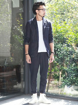 「オールスター」｜hiroshiさん（メンズ・173cm）の秋コーディネート