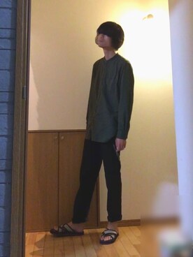 さかつさん（メンズ・184cm）の夏コーディネート