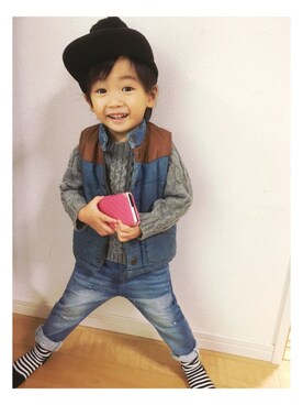 yukiiiiさん(キッズ・90cm)の秋コーディネート