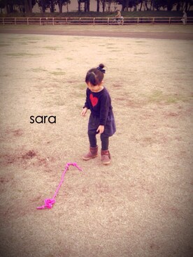 sarraaanさん（キッズ・100cm）の冬コーディネート