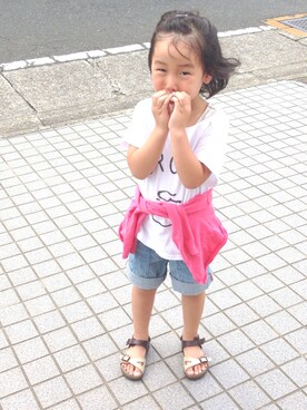 sarraaanさん（キッズ・100cm）の夏コーディネート