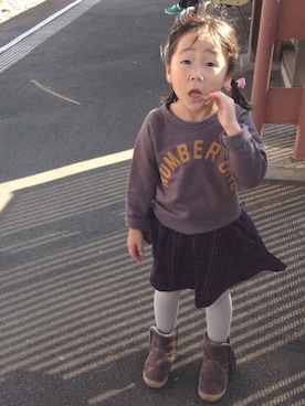 sarraaanさん（キッズ・110cm）の秋コーディネート