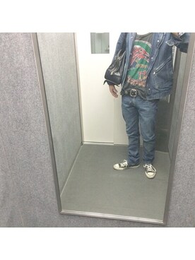 「アイテム（ボストンバッグ）」を使った、sh1…さん（メンズ・169cm・30代）の春コーディネート