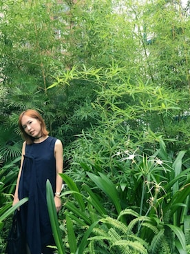 「initial（イニシャル）のアイテム（ワンピース/ドレス）」を使った、Gieさん（レディース・153cm）の秋コーディネート