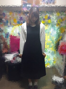 「FOREVER 21（フォーエバー トゥエンティーワン）のアイテム（つなぎ/オールインワン）」を使った、sssさん（レディース・165cm）の秋コーディネート