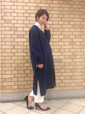 「36Quatre-Neuf」｜sayaka-yanagiharaさん（レディース・152cm）の冬コーディネート
