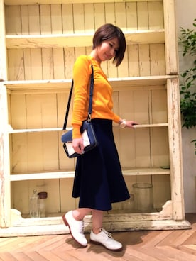 「36Quatre-Neuf」｜sayaka-yanagiharaさん（レディース・152cm）の冬コーディネート
