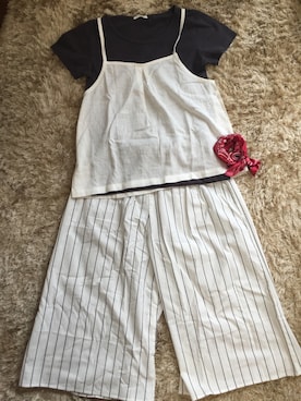 mika(・´｀Ｕさん（レディース・156cm）の夏コーディネート