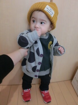 なおりとさん（キッズ・70cm）の春コーディネート