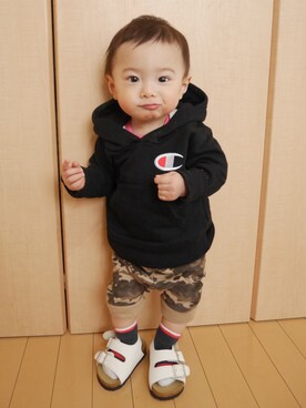 なおりとさん（キッズ・70cm）の春コーディネート