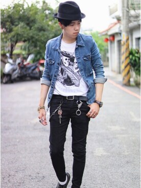 Echo Wangさんのコーディネート