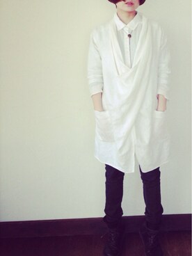 「AS KNOW AS」｜「アイテム（ブーツ）」を使った、utakoさん（レディース・154cm）の春コーディネート