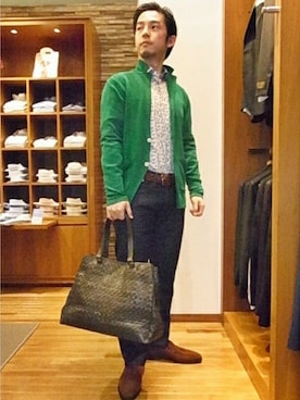 杉本さん（メンズ・172cm）の春コーディネート