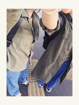 「JIMMY CHOO（ジミーチュウ）のアイテム（バレエシューズ）」を使った、gallocoさん（レディース・165cm）の秋コーディネート