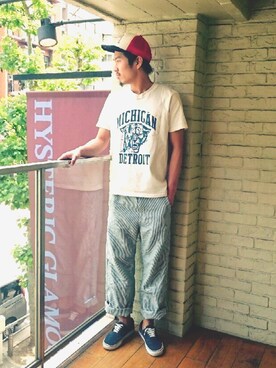 山Dさん(メンズ・175cm)の春コーディネート