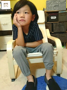 @rikuyuichanさん（キッズ・110cm）の夏コーディネート