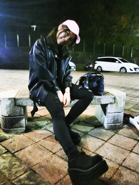 「VII&CO（VII&CO）のアイテム（ジャケット/アウター）」を使った、陶さん（レディース・155cm）の春コーディネート