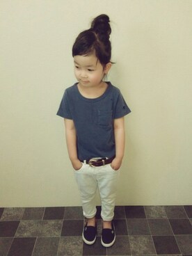 花音さん（キッズ・100cm）の春コーディネート